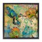 Stupell Industries Boho Hummingbird Pattern Framed Floater Canvas Wall Art